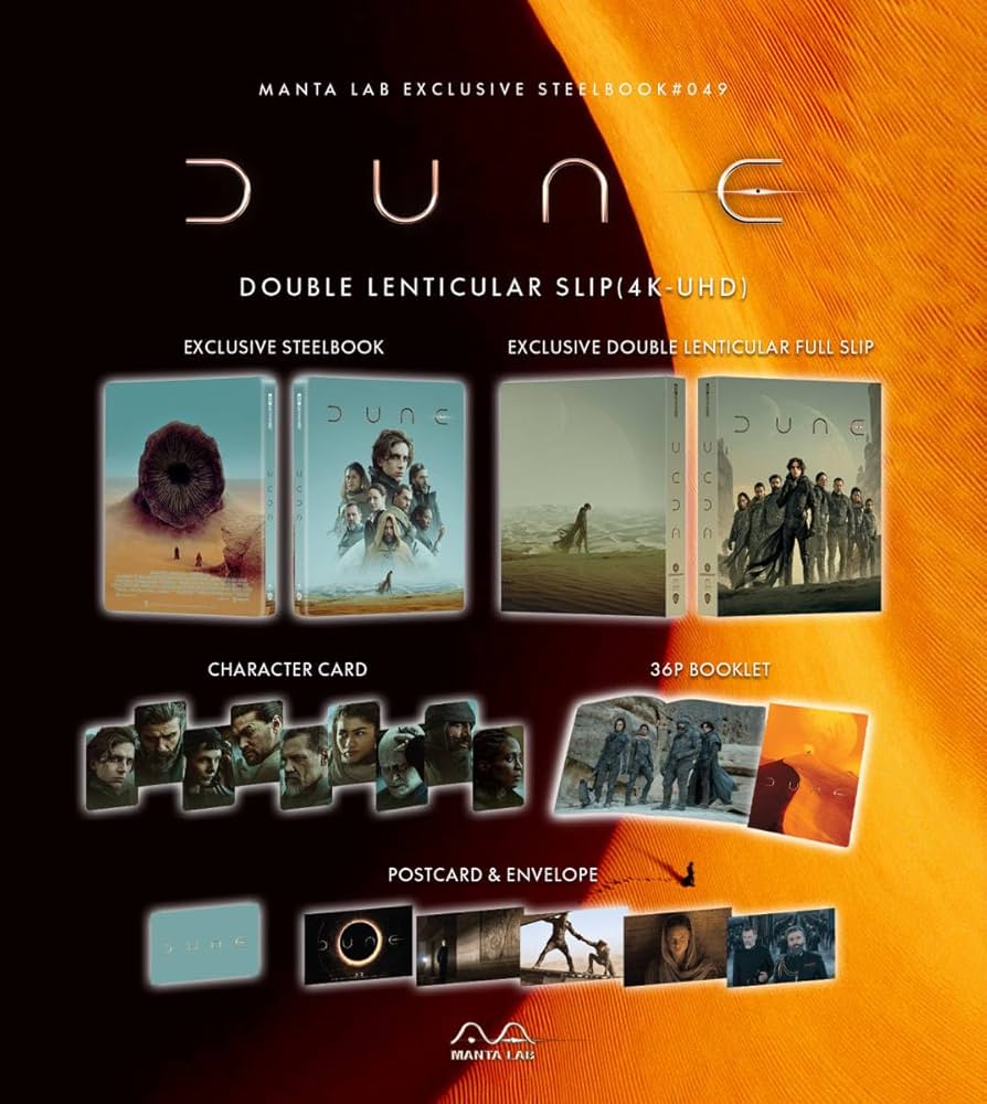 Dune 韓国版 スチールブック Amazon.co.jp: DUNE/デューン 砂の惑星 4K+3D+2D スチールブック